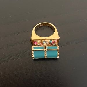 Disney Couture Little Mermaid Ariel Treasure Chest Gemstone Ring Limited Edition